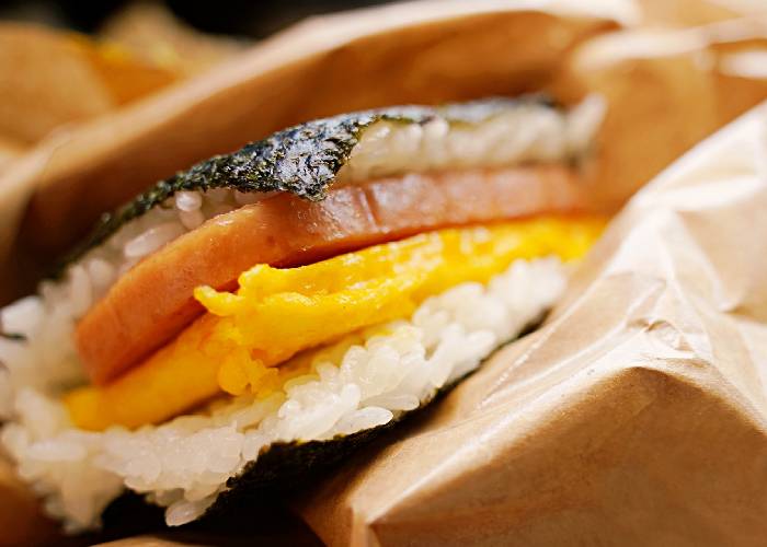 Pork Tamago Onigiri